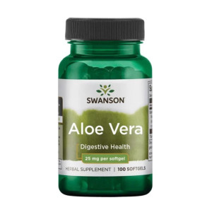 Swanson Aloe Vera 25 Mg 100 K