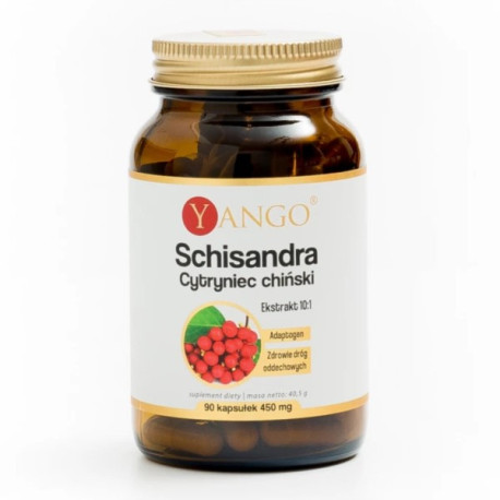 Yango Schisandra Ekstrakt 90 Kaps. 450 Mg