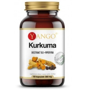 Yango Kurkuma Ekstrakt plus piperyna 60 K