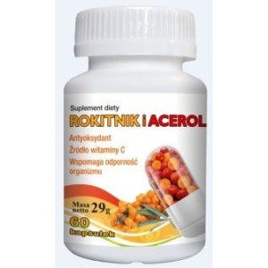 Gorvita Rokitnik i Acerola 60 Kap odporność