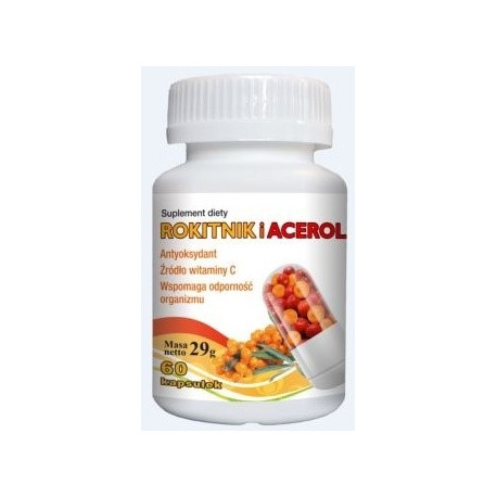Gorvita Rokitnik i Acerola 60 Kap odporność