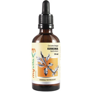 Myvita Kurkuma Ekstrakt 50 Ml Odorność