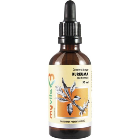 Myvita Kurkuma Ekstrakt 50 Ml Odorność