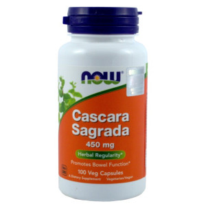 Now Foods Cascara Sagrada 450 Mg 100 K