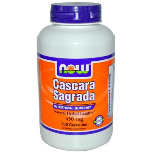 Now Foods Cascara Sagrada 450 Mg 250 K