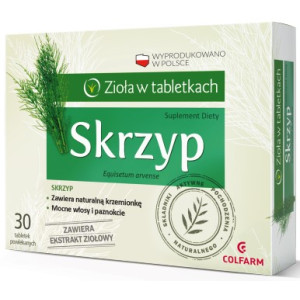 Colfarm Skrzyp 30 Na Problemy Z Włosami Paznokcie