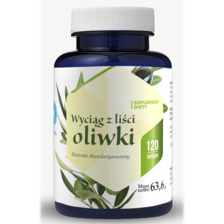 Hepatica Wyciąg z liści oliwki 120 k