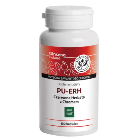 Ginseng Poland Pu-Erh Czerwona Herbata z Chromem