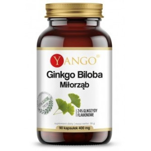Yango Ginkgo Biloba 310 Mg 90 K Miłorząb japoński