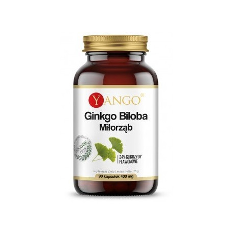 Yango Ginkgo Biloba 310 Mg 90 K Miłorząb japoński