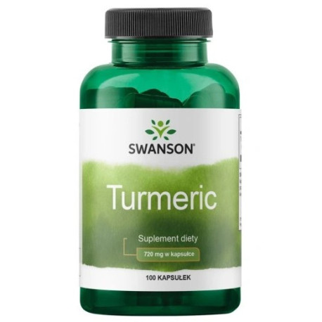 Swanson Turmeric Kurkuma 720 Mg 100 K