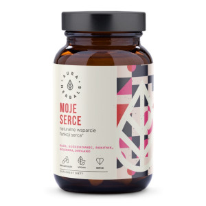 Aura Herbals Moje Serce wsparcie serca 60 k linia