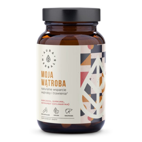 Aura Herbals Moja Wątroba 60 kap karczoch linia