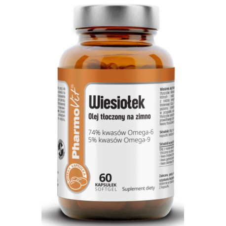 Pharmovit Wiesiołek olej tłoczony 60 kapsułek