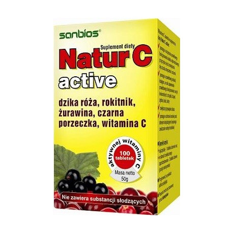 Sanbios Natur C Active 100 T dzika róża