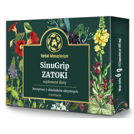 Herbal Monasterium SinuGrip Zatoki 15 k