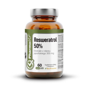Pharmovit Resweratrol 50% Ekstrakt z rdestu jap.