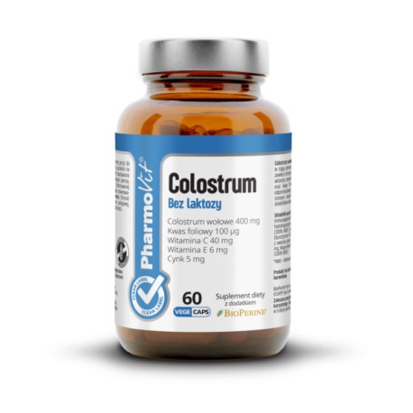 Pharmovit Colostrum bez laktozy Clean Label 60 k