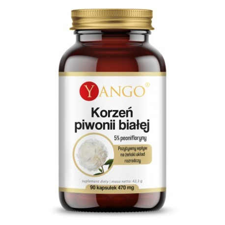 Yango Korzeń piwonii białej 90 k 5% peonifloryny