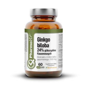 Pharmovit Ginko biloba 24 % glikozydów Herballine