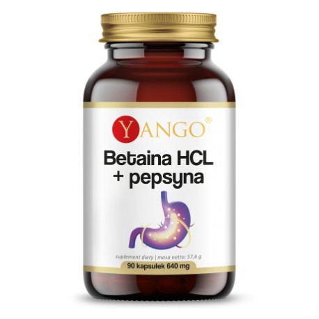 Yango Betaina HCL +  pepsyna 90 k