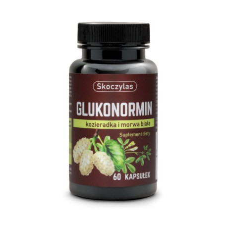 Skoczylas Glukonormin kozieradka morwa biała  60 k