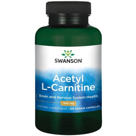Swanson Alc Acetyl L-Karnityny 500 Mg 100 K