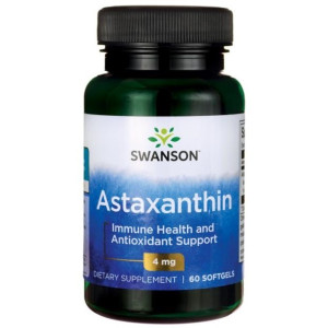 Swanson Astaksantyna 4 Mg 60 K żelowe