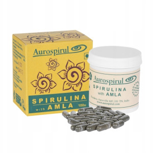 Aurospirul Spirulina Z Amlą 100 k