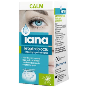 Starpharma Iana Krople Do Oczu Calm 10Ml Łagodzące