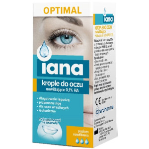 Starpharma Iana Krople Do Oczu Optimal 0,1% Ha