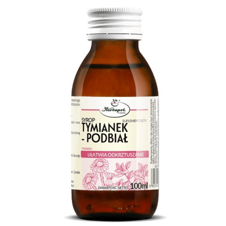 Herbapol Syrop Tymianek Podbiał 100 ml