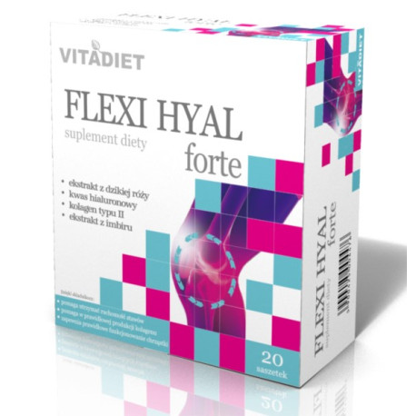 Vitadiet Flexi Hyal Forte 20 Szaszetek X 15 Ml