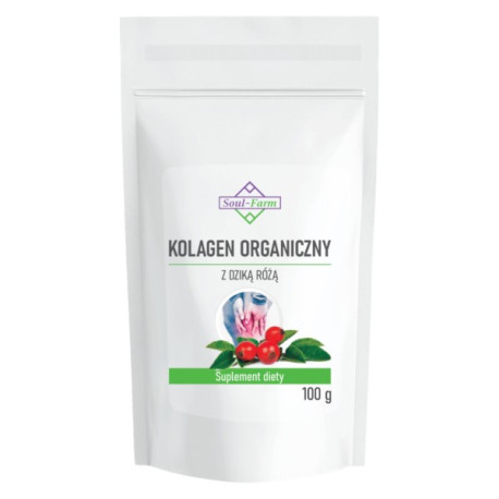 Soul Farm Kolagen Organiczny z Dziką Różą 100 g