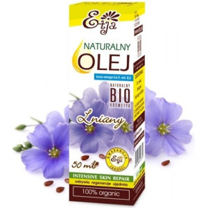 Etja Olej Lniany Bio 50Ml Działa Nawilżająco