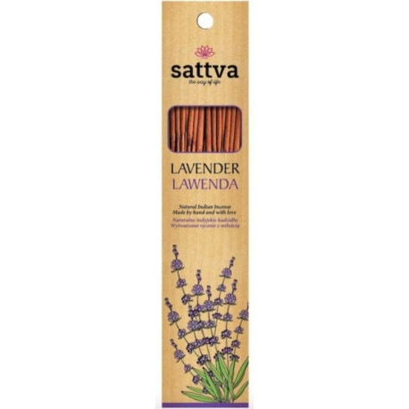 Sattva Naturalne Kadzidła Lawenda Incense 30G