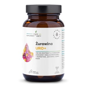 Aura Herbals Żurawina Uro+ 60 kap