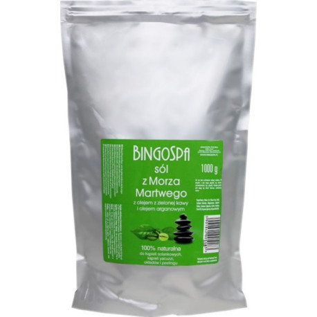 Bingospa Sól Z Morza Martwego Z Olejem Arganowym