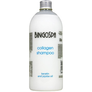 Bingospa Szampon Kolagenowy Z Olejem Jojoba 500 Ml