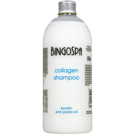Bingospa Szampon Kolagenowy Z Olejem Jojoba 500 Ml