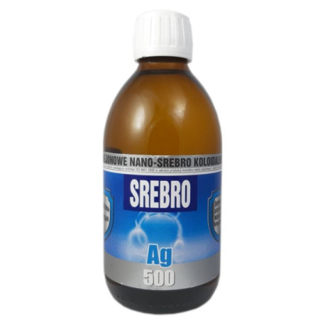 Pro Aktiv Nano Srebro Koloidalne 500 ppm 300Ml