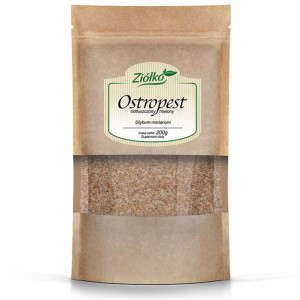 Ziółko Ostropest mielony odtłuszczony 200 g