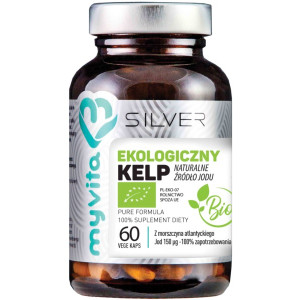 Myvita Silver Kelp 100% Bio 60 K Wsparcie Tarczycy