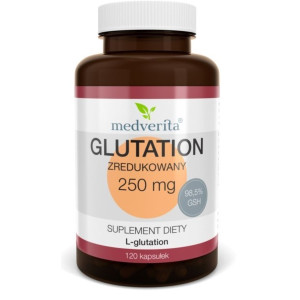 Medverita Glutation Zreukowany 250mg 120 kap