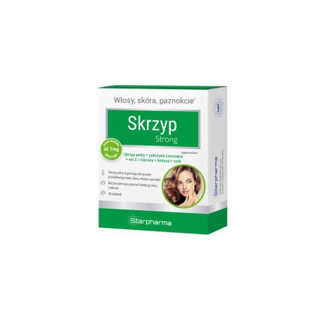 Starpharma Skrzyp strong 30 t pokrzywa wit. c
