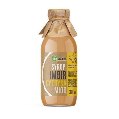Ekamedica Syrop Imbir Cytryna Miód  250ml