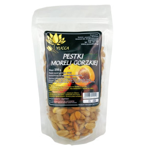 Yucca Pestki Moreli Gorzkiej 250 g Źródło Wit. b17