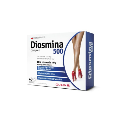 Colfarm Diosmina Complex 500 60 tabletek