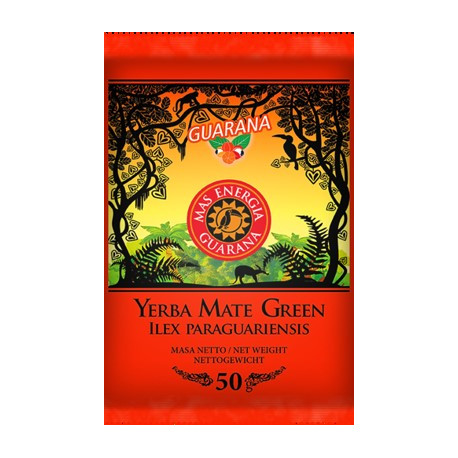 Oranżada Yerba Mate Green Mas Energia Guarana 50 g