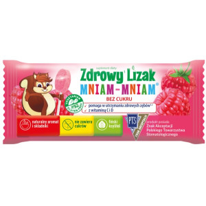 Starpharma Zdrowy Lizak Mniam Mniam 6G Malina